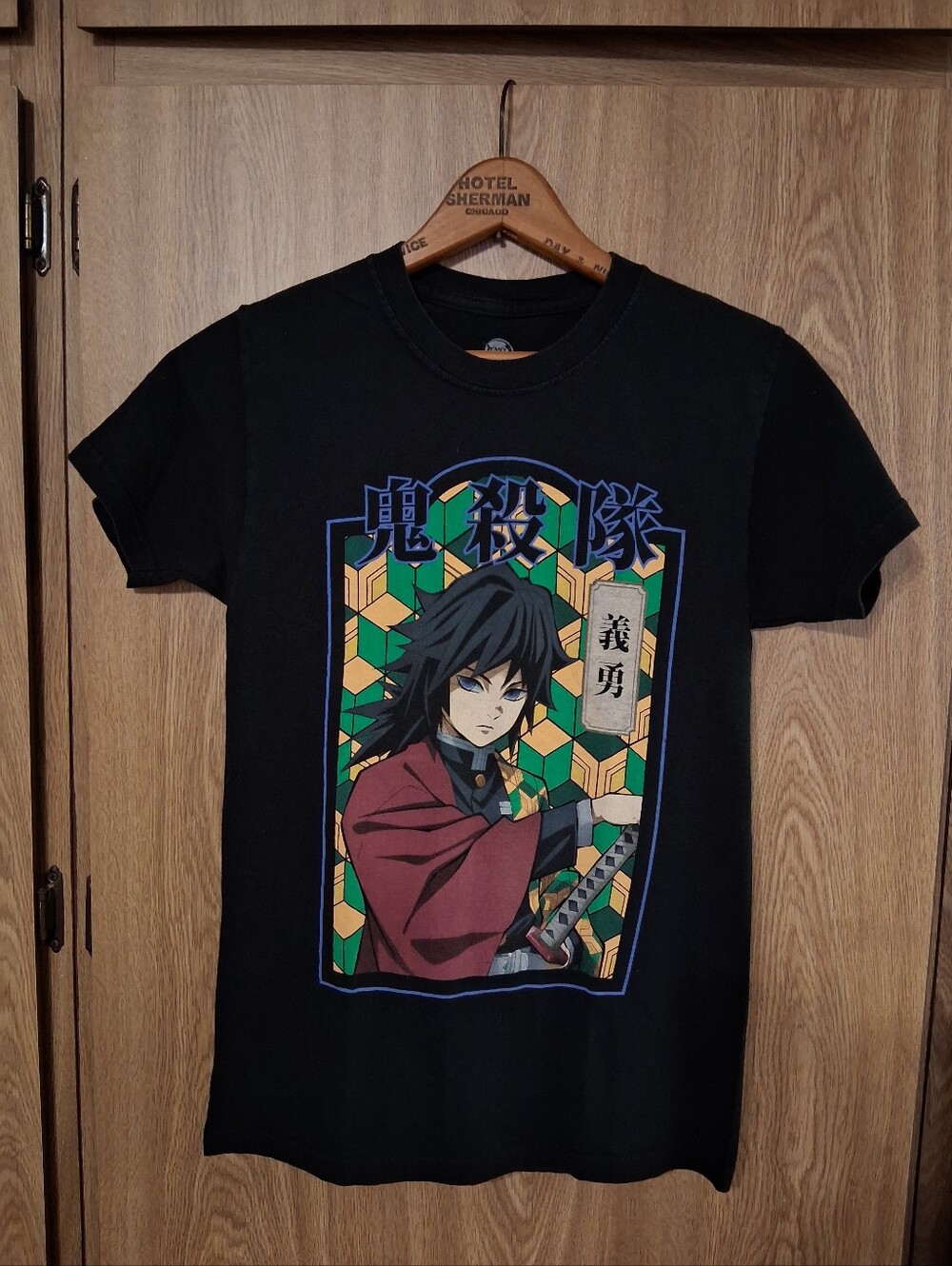 Demon Slayer Black Womans Anime Graphic Tee